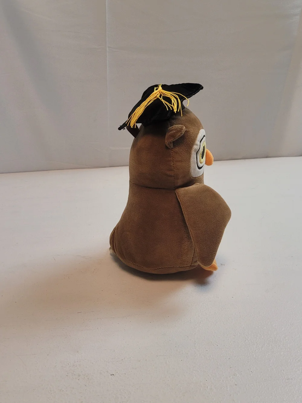 Brown and Yellow Graduation Owl Plush